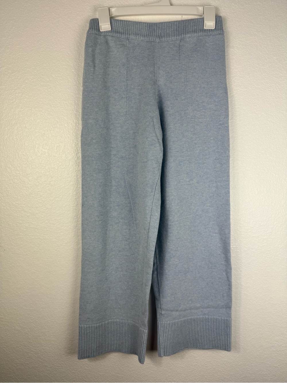 Free peoples Light Blue Tie-Front V-Neck Sweater and pants set size S - Picture 11 of 15